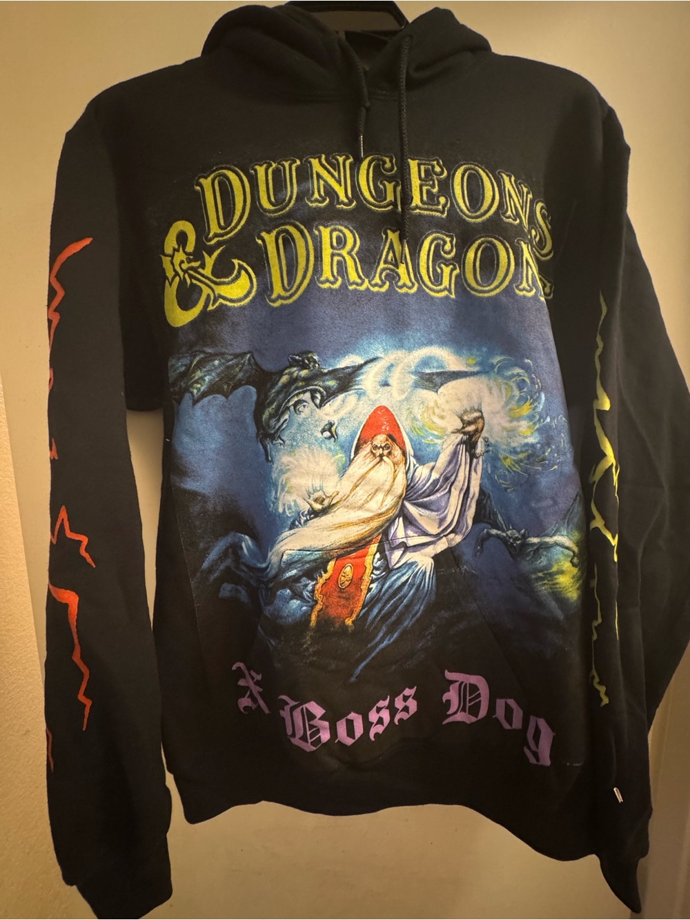 Dungeons & Dragons Black Graphic Hoodie Sweatshirt